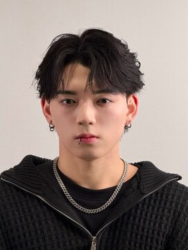 グランツ 天神赤坂(GLANZ) コンマバング/かきあげショート/刈り上げショート/メンズ/天神