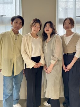 女性ならではの感性やセンスを生かしたスタイリングでなりたい"カタチ"や"ヘア"を叶えます◎