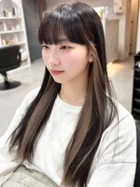 ジィルム(XELM) 韓国レイヤーカット/ブリーチ/レイヤーカット/ハッシュカット/