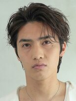 フィフス 仙台(fifth) 仙台センターパートフェザーパーマツイストスパイラルパーマ30代