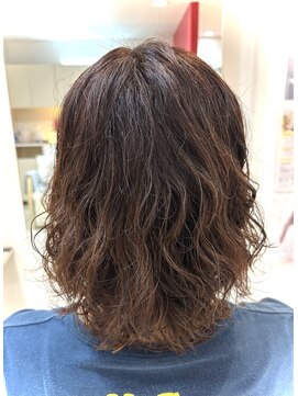 ライズヘアー(Rise hair) ふんわりウェーブ　レイヤーパーマ