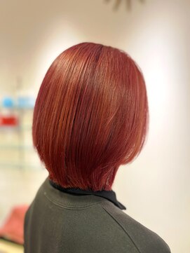 トップヘアー ネオ(TOP HAIR Neo) 暖色艶感アップenogレッドカラー