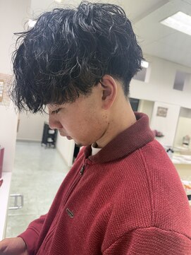 ピカソ こあら店 men'sパーマ