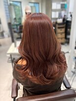 ザシェノンウメダ(THA CHAINON UMEDA) イメチェン/ピンクベージュ/アンブレラカラー/前髪/心斎橋