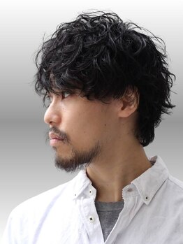 グロウ 博多店(growth)の写真/【仕事&学校OK】ライフスタイルに合せたパーマ！周りと一歩差を付けるなら"growth"[ニュアンスパーマ/眉毛]