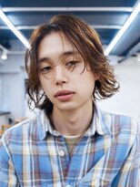 アンサー 原宿(ANSWER)&nbsp;メンズボブメンズミディアムパーマニュアンスパーマルーズパーマ