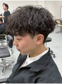 宇都宮メンズカットメンズパーマ波巻きスパイラルパーマツイスパ