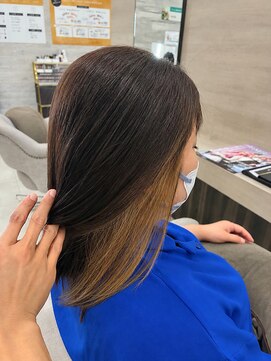 コクア オン(KOKUA ON) 大人ナチュラルな透け感インナーカラー