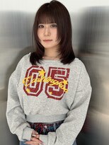 チグン(Jigun)&nbsp;【ミディアムレイヤー】小顔に見えるカット