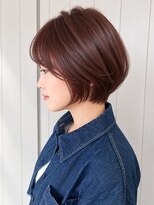 ルトワフクロマチ(Lutowa Fukuromachi)&nbsp;コンパクトショート×暖色ブラウン/袋町/本通