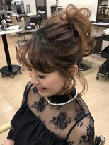 アゴーグ(agog) メッシーバン☆結婚式ヘアセット☆