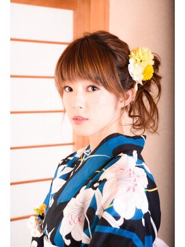 ザップ(ZAP) 浴衣髪