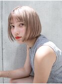 ワンレングス☆ハイトーンボブ☆