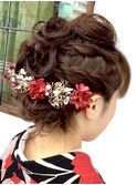 上品に可愛いヘアアレンジ♪
