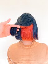 アッシュ 二子玉川店(Ash)&nbsp;インナーカラー　アウェイクニングオレンジ