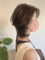 リビングヘアルーム(LIVING HAIR ROOM)&nbsp;大人のくびれウルフスタイル☆
