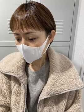 ワープ 青葉台(WARP) ブラウンベージュ/ショート/ストレート/青葉台