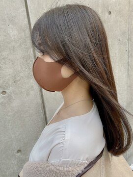 レーヴバイロンド 仙台(Reve by Lond) 30代　艶カラー　透明感カラー　シルバーベージュ