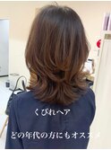 #韓国ヘア#くびれ#ボブウルフ#エギョモリ#ウルフ#30代#40代