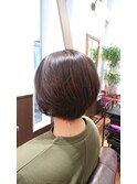 えりギリショートボブ
