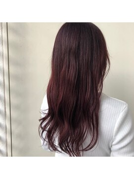 ジーナ 博多(Zina) 【Zina】アッシュパープル/ブリーチオンカラー/20代30代40代