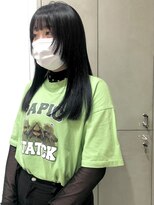 ディーナ(D'na)&nbsp;【D'na×古屋】顔まわりカット×ブルーブラック