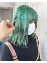 ガルボ ヘアー(garbo hair)&nbsp;#ガルボ#ハイトーン#エクステ#ブリーチ#髪カリスマ#10代#20代
