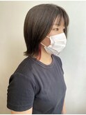 ピンクが目をひく外ハネボブ