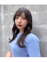 パルフェ ヘアー バイ オーク 九大学研都市(parfait hair byOAK)&nbsp;しっとりゆる巻きエギョモリ