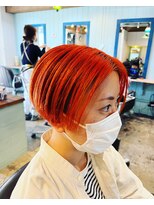 トワイロ(TOWAIRO)&nbsp;オレンジ×ショート