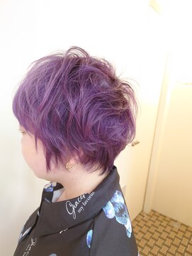 ヘアサロン カンパニュール(hair salon Campanule) ガーリーラベンダーカラー
