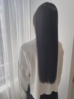 ルーステュア(RUTH tur)&nbsp;髪質改善ストレートパーマ/アッシュブラック/30代/40代/５０代