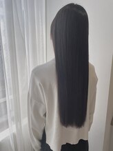 ルーステュア(RUTH tur) 髪質改善ストレートパーマ/アッシュブラック/30代/40代/50代