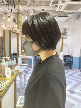 ロンドアベニール 北千住(Lond avenir) ショートボブ ボブ職人れい☆ボブ/インナーカラー[北千住]