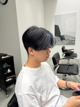 ガリカ 大名(Gallica) <オバマ>乾かすだけでキマるセンターパートのナチュラルマッシュ