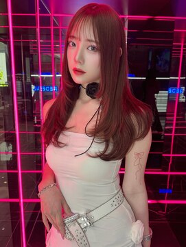 レディアル 渋谷(REDEAL) 韓国ヘア/ブリーチ/暖色カラー/ワンホン【レイヤー/渋谷】