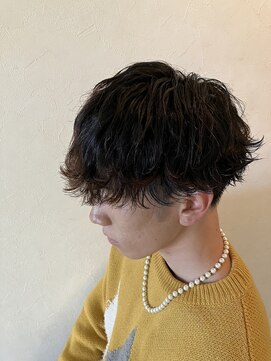 エイチ(h) ソフト波巻きパーマ