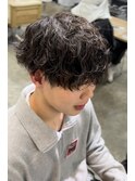 波巻きパーマ！