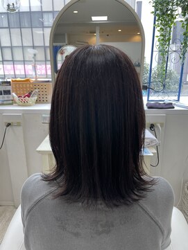 アルターシェリー(aL-ter che'rie) グレージュカラー[デザインカラー/レイヤーカッ/ウェットヘア]