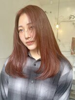 カムジーヘッドカミノウラ(COMEGHEAD KAMINOURA)&nbsp;ダブルカラーピンクベージュベージュカラーケアブリーチレイヤー