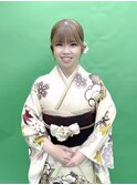 成人式スタイル/成人式/ヘアセット/シニヨン/着物ヘア