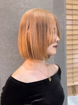 ロンド 表参道店(Lond)&nbsp;イメチェン外ハネボブ美髪ワイドバングレイヤー髪質改善縮毛矯正
