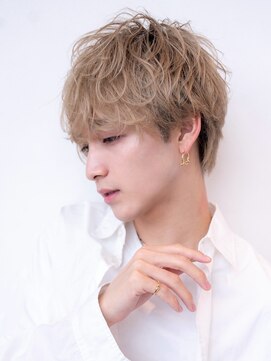 ハバナ 渋谷(HAVANA) メンズカット/波巻き・ツイストスパイラルパーマ/ハイライト