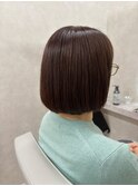 美髪あご下ボブ×髪質改善トリートメント/札幌大通駅個室美容室