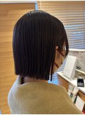 20代30代40代大人ストレートミニボブ♪