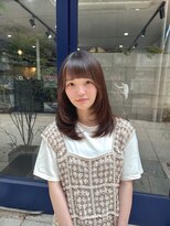 ティーヘア(t.hair)&nbsp;大人可愛い巻き髪スタイル/2wayシースルーバング/髪質改善カラー