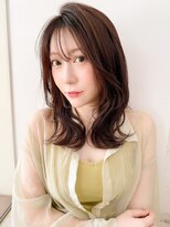 オーロ Costa西宮北口(ORO) シースルーバング/韓国風レイヤー/くびれミディアム