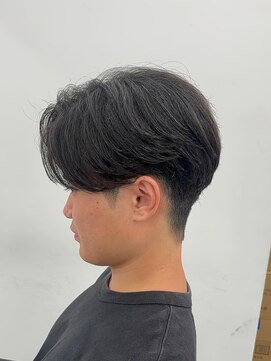 エクシア 名古屋店(EXCIA) 曲がる縮毛矯正で作るセンターパート