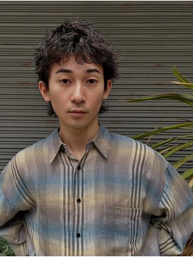 ヒュージ 三軒茶屋(huge) スパイキーショート/ニュアンスパーマ/メンズカット/メンズ