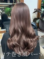 アミー 銀座(Ammy) #韓国風パーマ#コテ巻き風パーマ #パーマロング#韓国へア